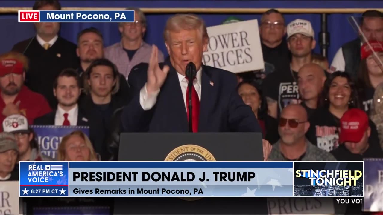 TRUMP’S “SIMPLE MESSAGE” ON THE ECONOMY