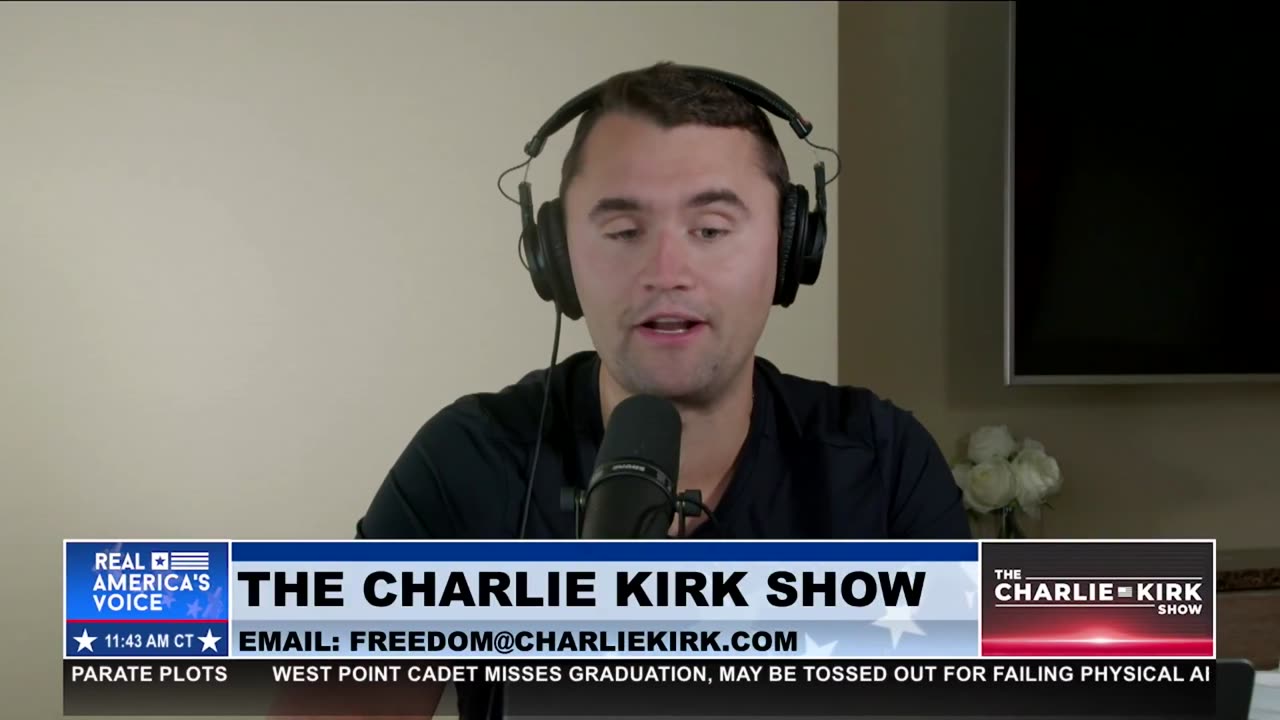 CHARLIE KIRK HAS A MESSAGE FOR JEWS IN AMERICA WHO SUPPORT THE LEFT