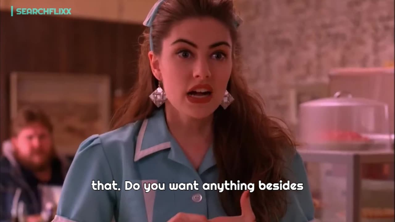 A man is completely captivated by a waitress… and suddenly, everything gets a whole lot louder!