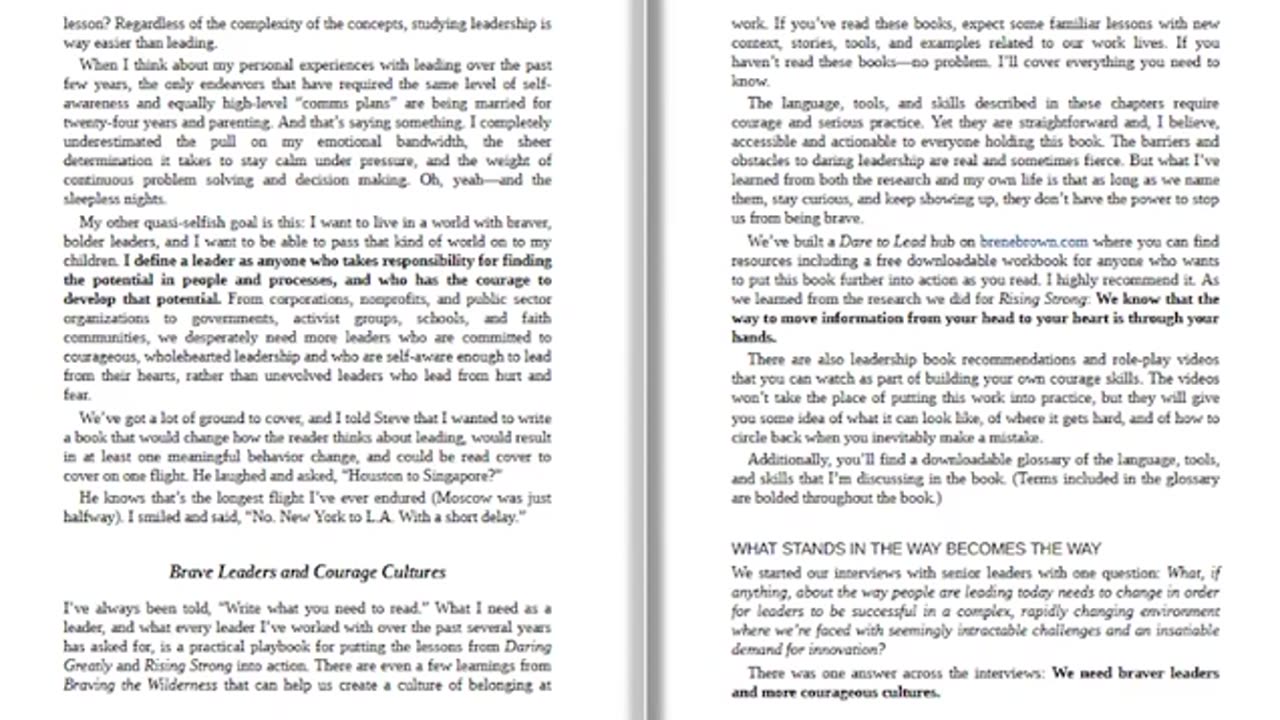 Dare to Lead (2018) Brene Brown