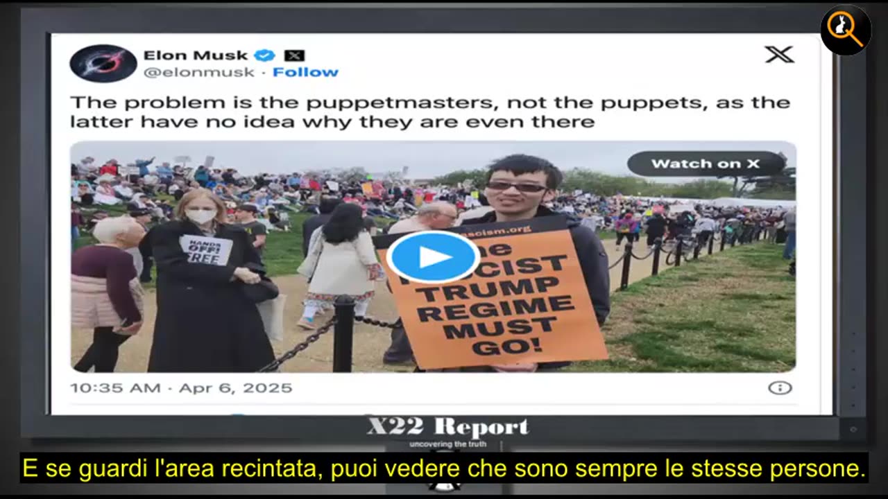 Q anon report del 7 aprile