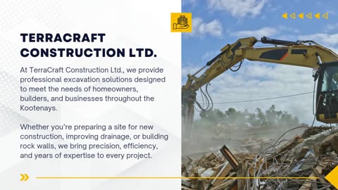 Best Drainage solutions in Kaslo - www.terracraftconstruction.ca