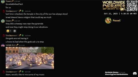 0125 WIDESTREAM - Worldwide Debates - YouTube/Twitch/Rumble