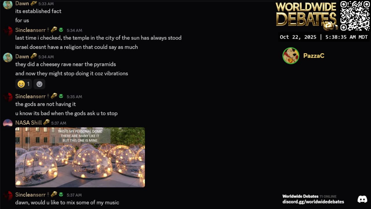 0125 WIDESTREAM - Worldwide Debates - YouTube/Twitch/Rumble