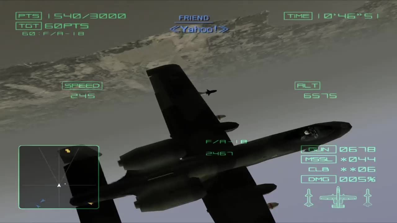Ace Combat 4 Shattered Skies - No Commentary Playthrough - Mission 6 - Normal