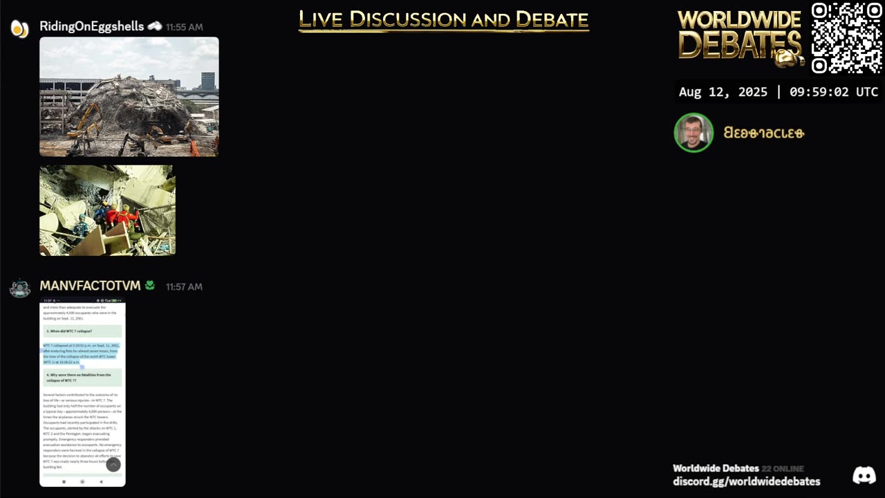 0014 - Worldwide Debates LIVE - YouTube/Rumble/Twitch/Kick