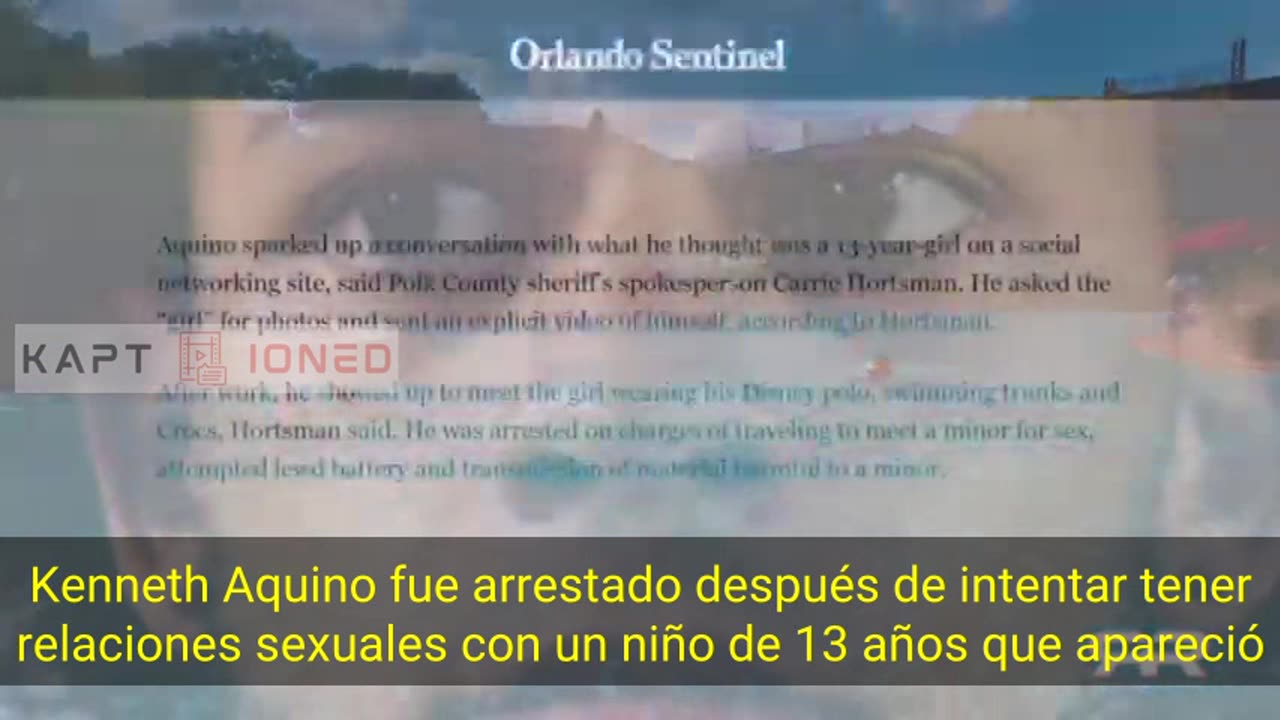 Disney Involved In Pedophilia