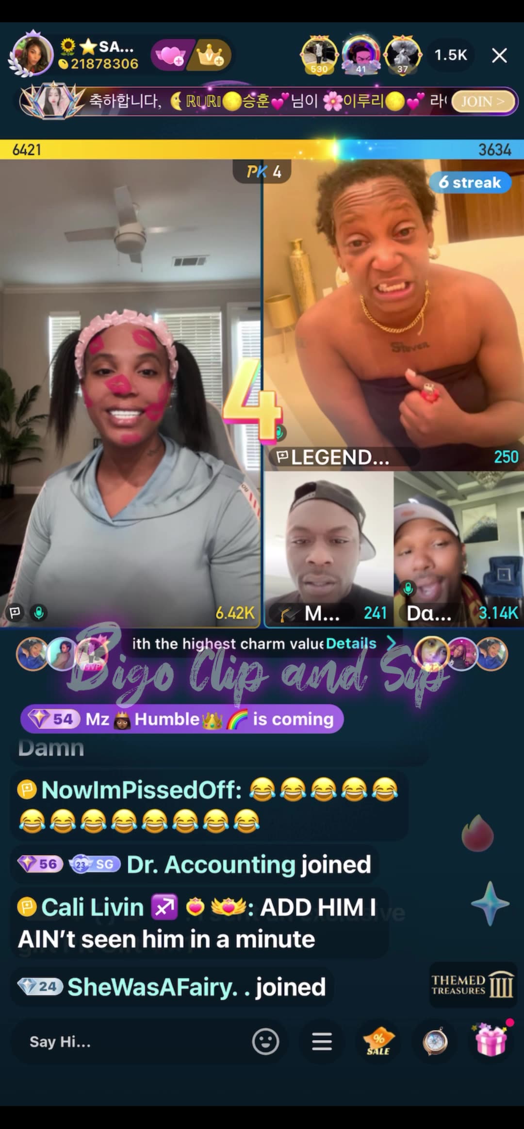 Team PK Gucci Savanna ft Finesse vs Supa 6/20/25 #bigoclipandsip