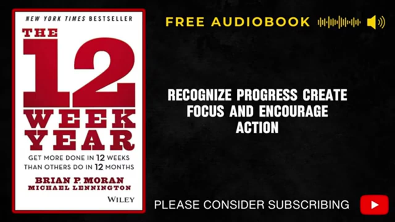With The 12 Week Year #audiobook