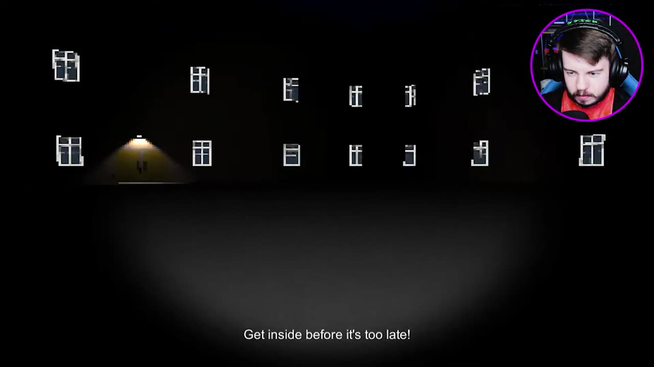 THIS GAME IS SPOOKY A WALK IN THE DARK!