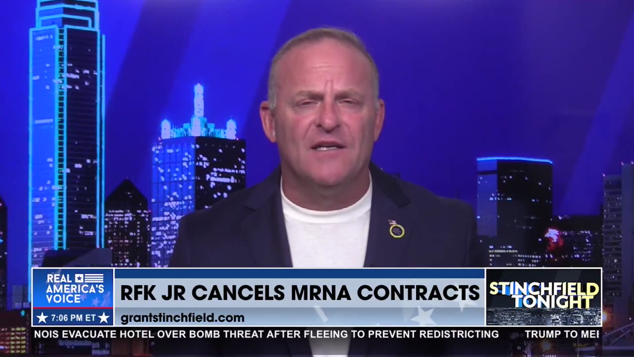 RFK, JR. PUSHING BACK AGAINST THE MRNA VACCINE - CANCELS CONTRACTS