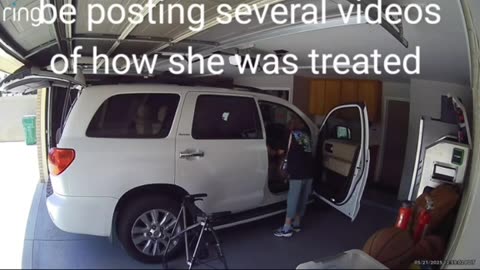 this is the lady that we trusted to take care of my mom. I'm so pissed