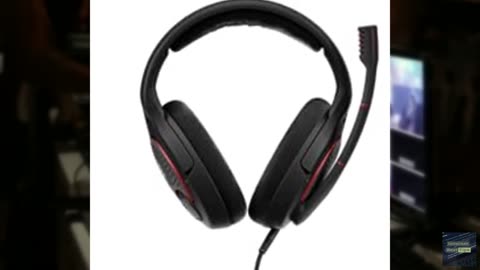EPOS Game ONE Gaming Headset - Open Acoustic, Noise-Canceling Mic, Flip-to-Mute,