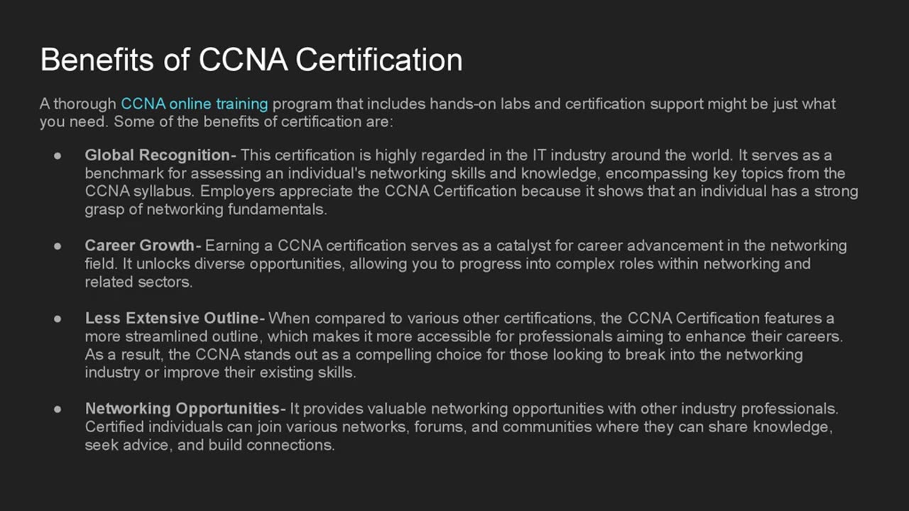 Become a Cisco Pro: CCNA Online Training with Labs & Certification Support