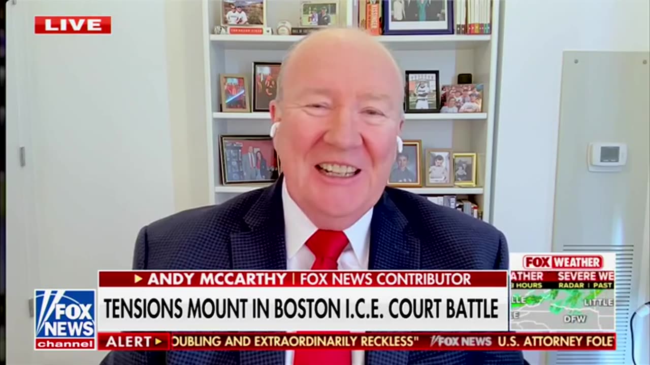 Andy McCarthy Scoffs At Sanctuary State DA's Threats To ICE Agent
