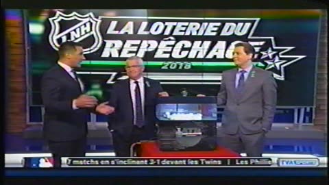 La Loterie au Repêchage de la ligue Nationale de Hockey 2018