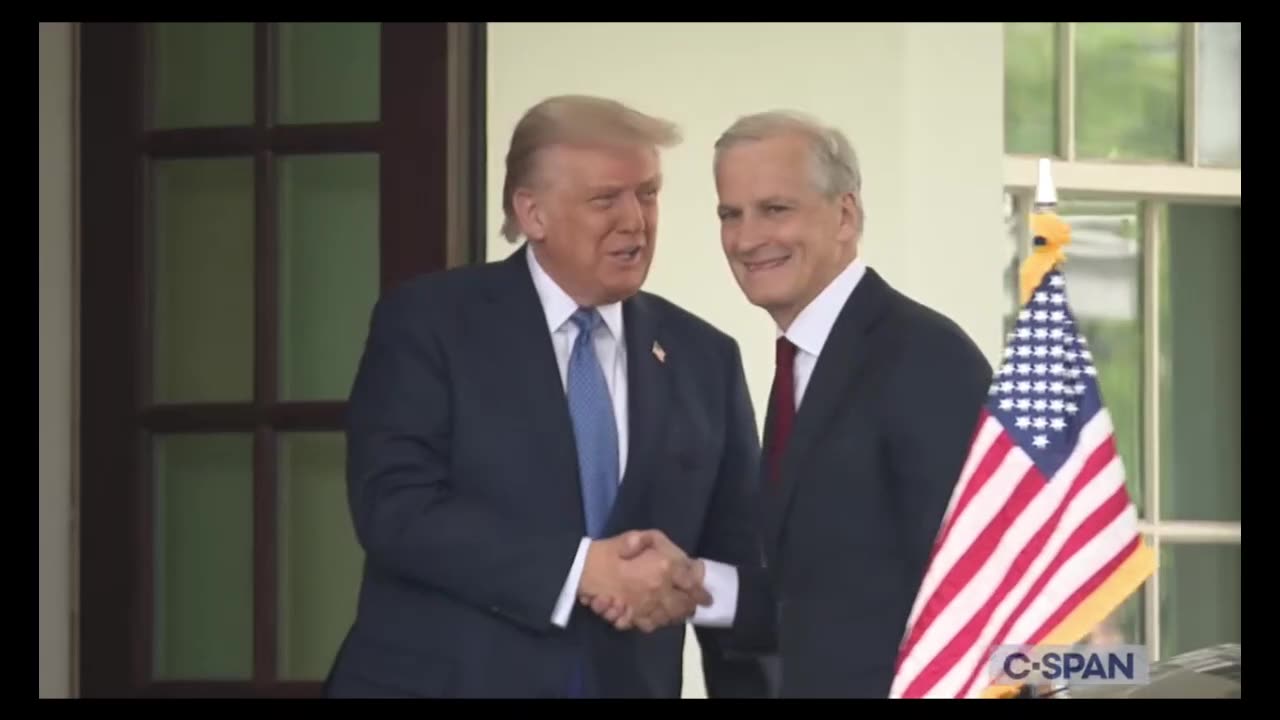 President Trump Welcomes Norwegian Prime Minister to White House