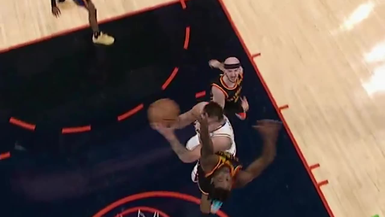 NBA - Luka hangs & spins it off the glass 😮‍💨