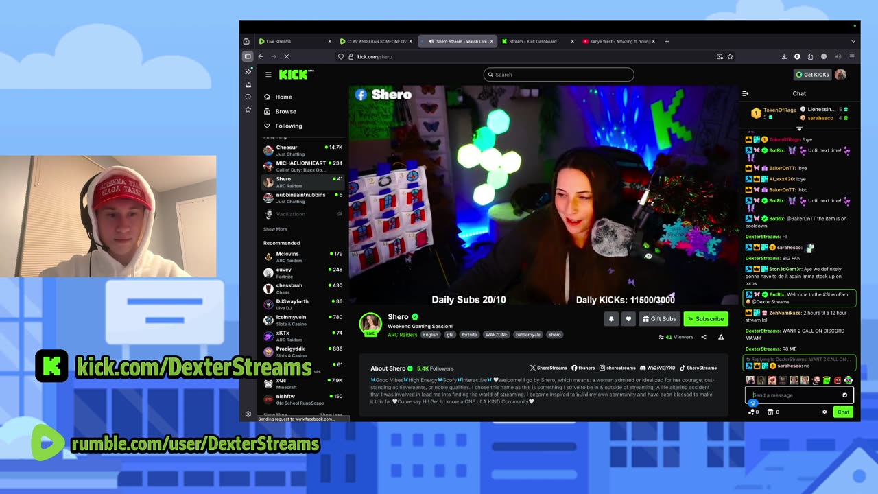 CLAV AND I RAN SOMEONE OVER