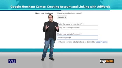 129 Google Merchant - center Creating Account and Linking with AdWords