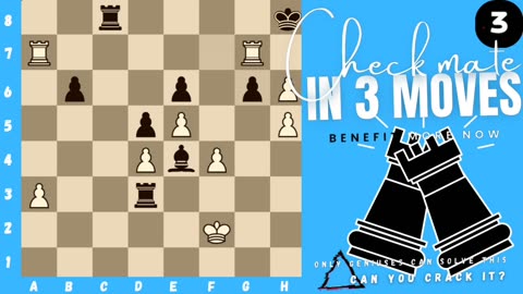 Can you checkmate in 3 moves? (P.10) (White to play)♟️