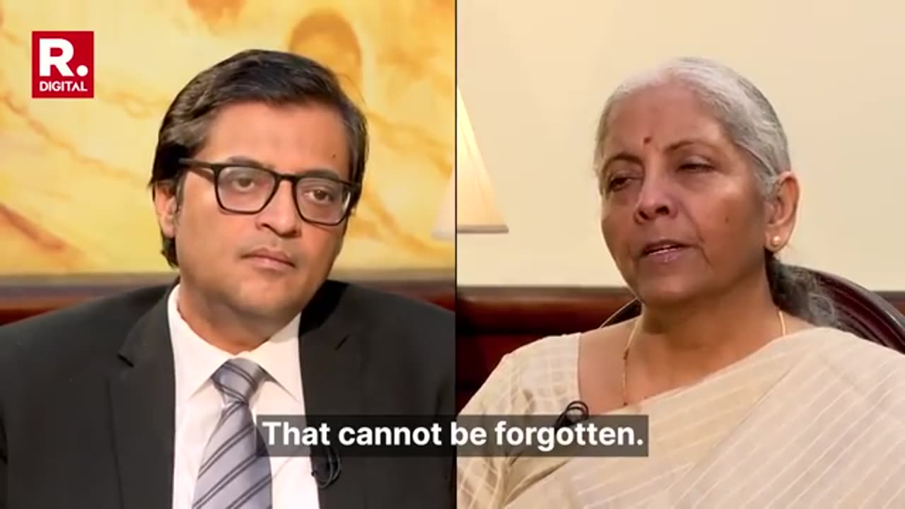 Hurtful FM Sitharaman's Biggest Retort on Navarro's "India Will Say Sorry" Remark