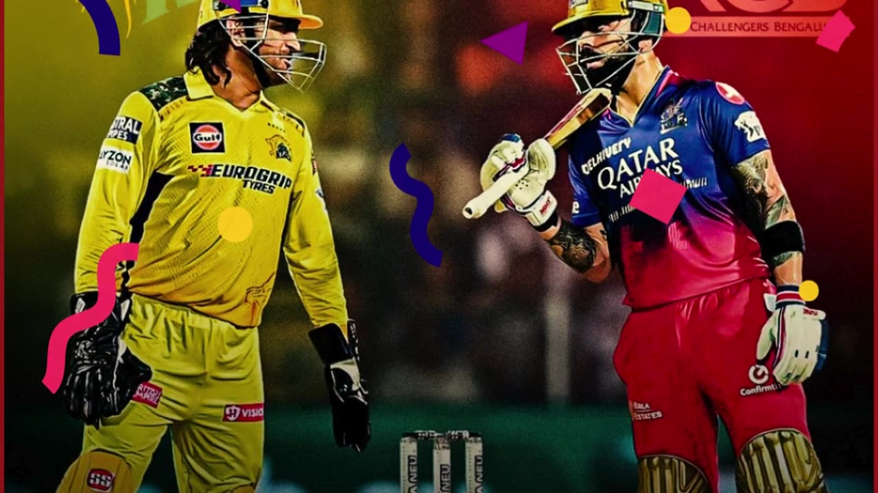 RCB vs CSK: A Thrilling Showdown at the 52nd IPL Match 2025
