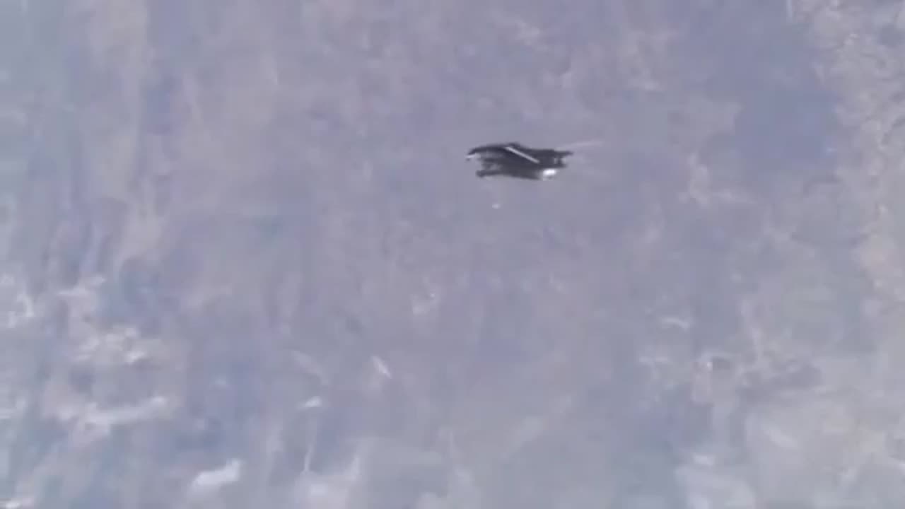 Amazing Footage of the Mysterious Black Knight satellite from ISS