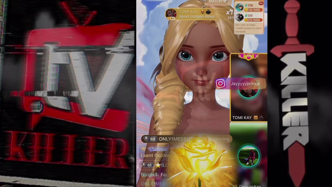 KEVIN JONES VS TOMIKAY IN PRINCE J FAGOT ASS LIVE