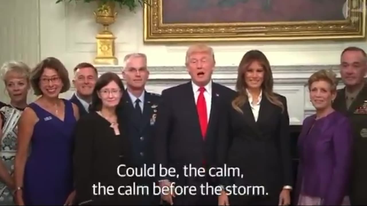 WHAT STORM MR PRESIDENT