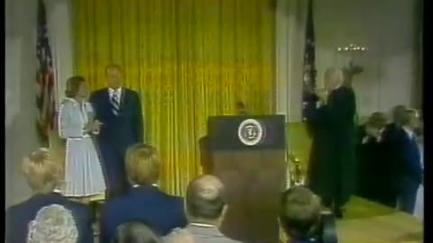 Swearing in Ceremony of Gerald R. Ford as 38th President of the United States, August 9, 1974