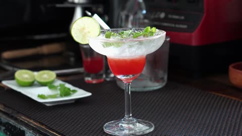 Refreshing Strawberry Soda