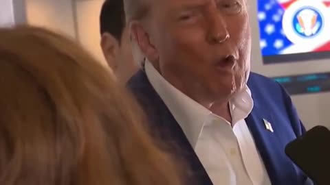 President Donald Trump speaks about NATO