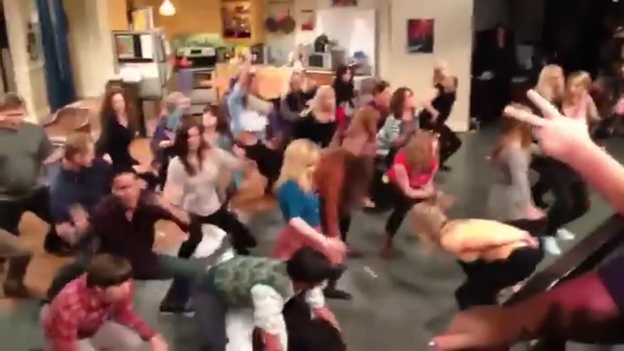 Must Watch: The Big Bang Theory Flash mob (Full version compilation)