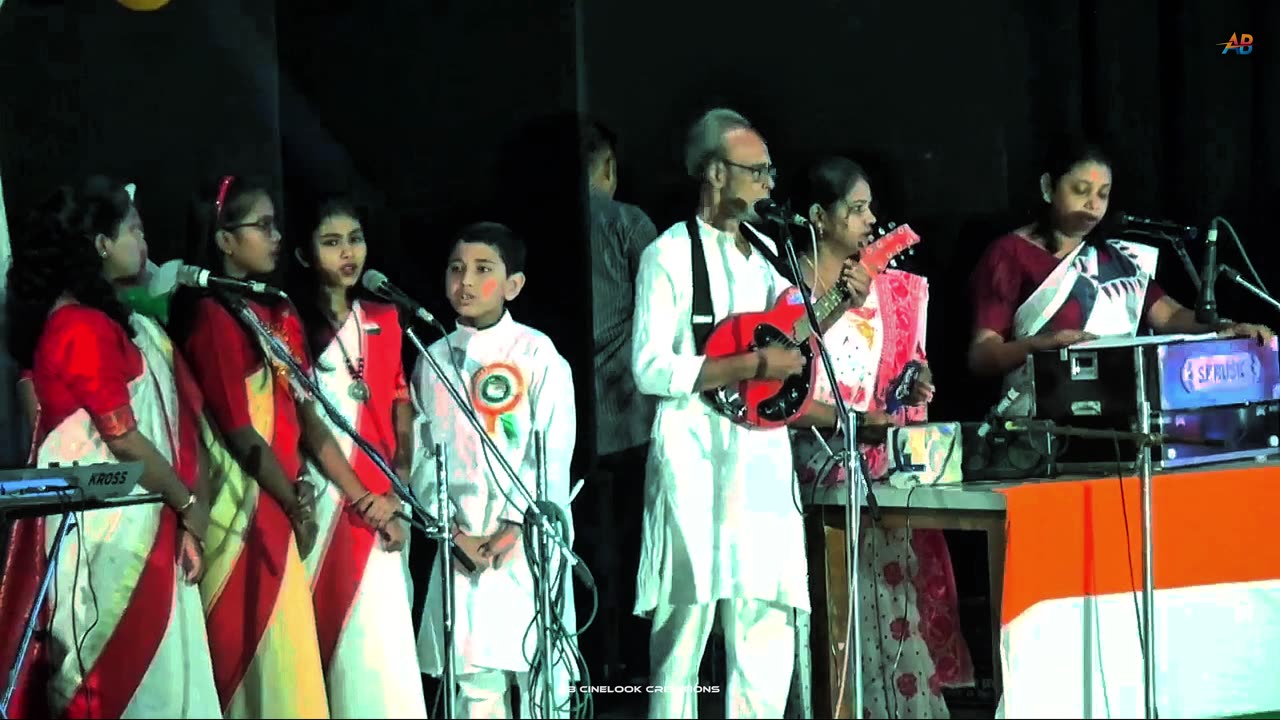 Singing Performance | Bulbul Sangeet Academy | 79th Independence Day | AB Cinelook Creations