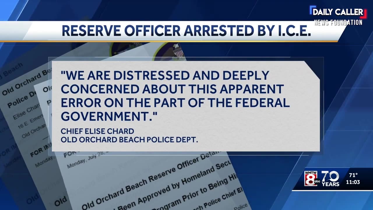 Illegal Alien Police Officer ARRESTED by ICE