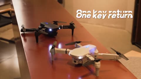 Dual HD E88 Drone] Dual HD Cameras E88 Drone | 480p Video, Wi-Fi, USB