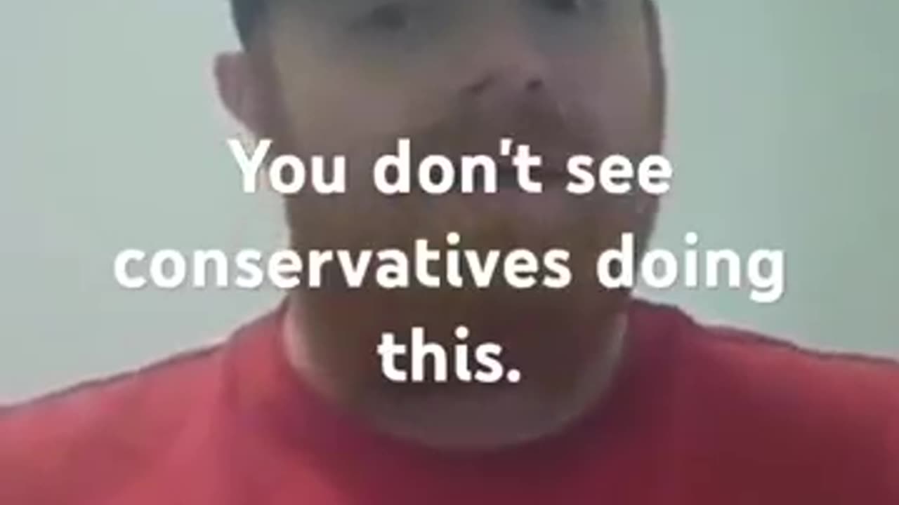 You never see conservatives calling for violence.