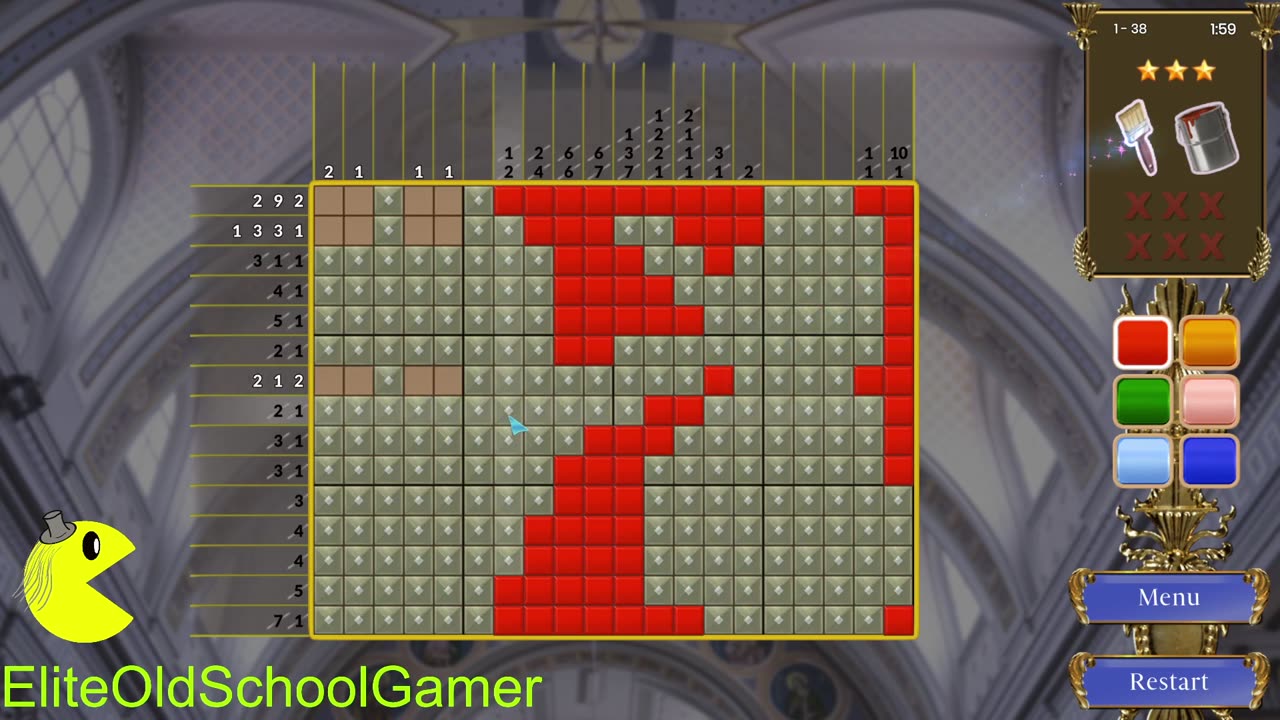 Prime Mosaic - Review and Walk-through - Level 38 - May 2025