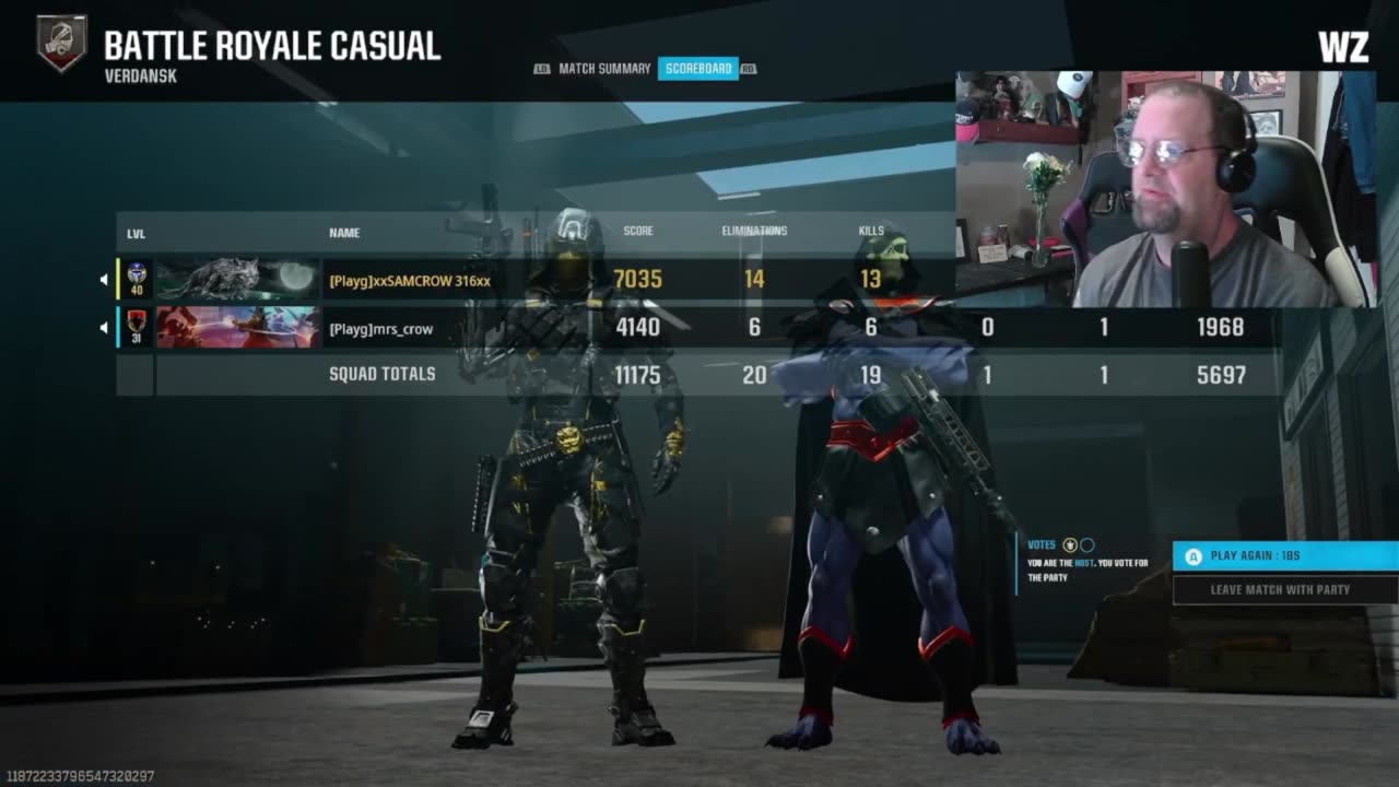 1st On Stream Win Warzone BR Casual