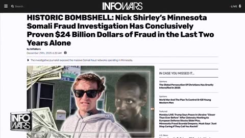 "THIS IS WAR!!!" BREAKING: Nick Shirley's Investigation Has Triggered An Avalanche Of Other Independent Journalists Flooding Minnesota & Uncovering More & More Fraud!