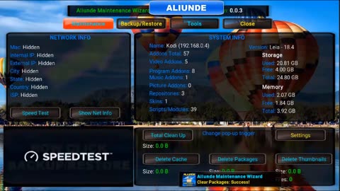 Backup Kodi