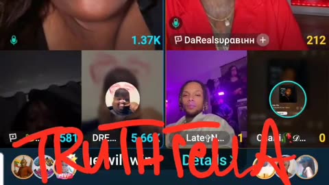 QUEEN TOMIKAY TEAM PK WITH DREBABY, DAREALSUPABIHH, 21BADBITCH, CHARLI & LATENIGHT