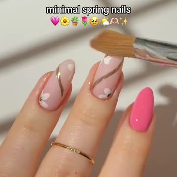Minimal Spring Nails!