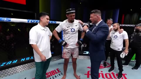 UFC Vegas 106: Nursulton Ruziboev Post-Fight Reactions and Interview