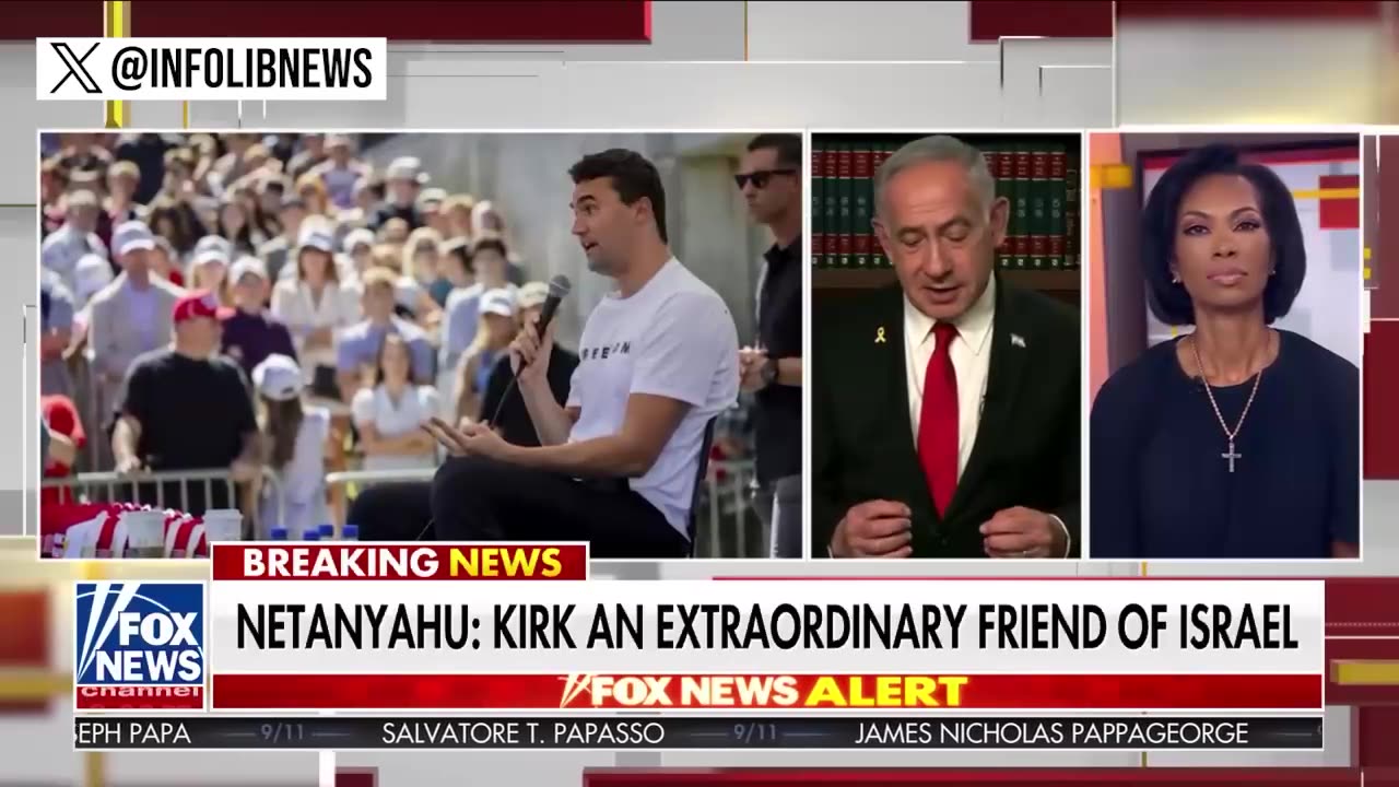 “Benjamin Netanyahu could barely wait 24 hours before exploiting Charlie Kirk's death for pro-Israel propaganda.” | Demons 👿