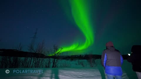 Spectacular Northern Lights caused by geomagnetic storm