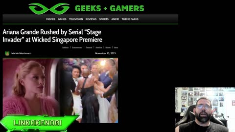 Cynthia Erivo Being In GQ Man Of The Year Cover And Ariana Grande Rushed By Stage Invader