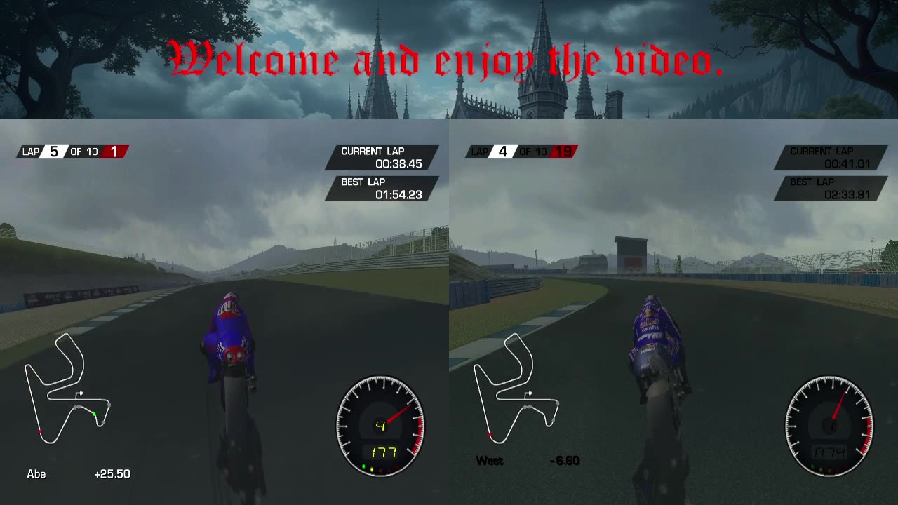 MotoGP (2002) HULT vs GZ gameplay part 2