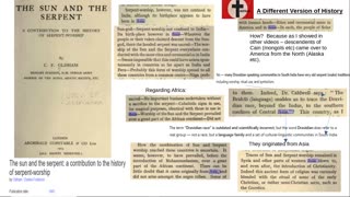 The Sun and The Serpent by C F Oldham 1905 - Serpent Worship Originates in Asia